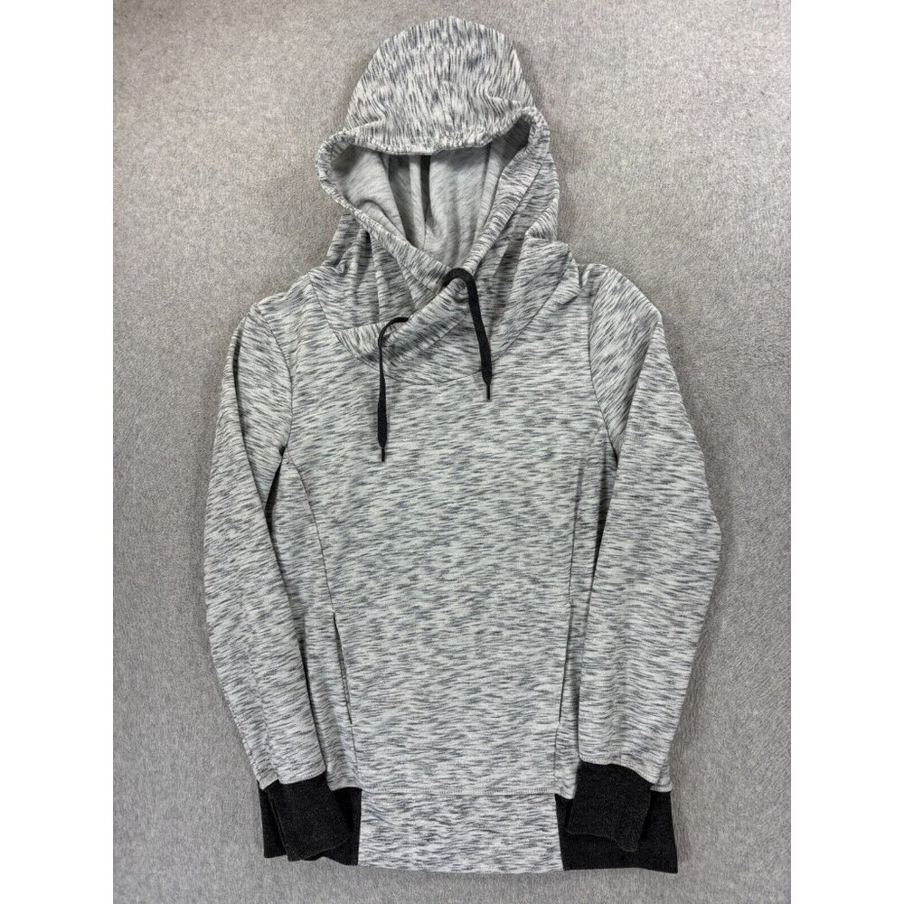 Stoic‎ Polyester Blend Athletic Fit Hoodie Pullover (Women's Large) Gray